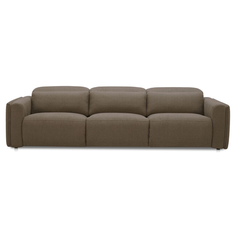 Wilder Power Recliner Sofa Soft Taupe, Tan