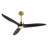 Antinisha 52'' 3-Blade Propeller LED Ceiling Fan with Light Kit and Remote Control-213224150