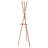 Boði Solid Wood Freestanding 3 - Hook Coat Rack