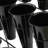 Mushkan Flower Display Stand With 12PCS Buckets, 3 Layers Metal with Wheels