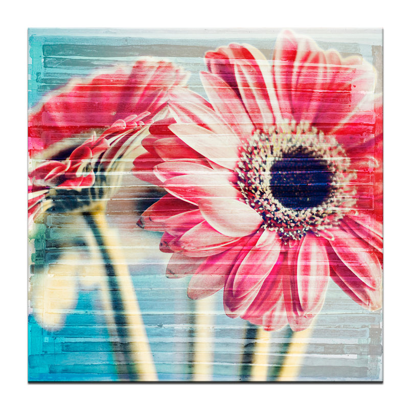 Painted Petals XXI - Reproduction de photo sur toile tendue, H 16 po x l 16 po x P 1,5 po