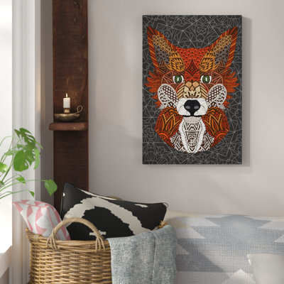 Art sur toile fox
