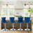 360°Swivel Adjustable Counter Height Bar Stools-1460294591-1460294595-1460294585