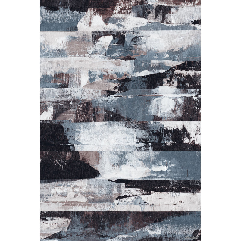 Obstacle 1 Piece Wrapped Canvas Painting, 152cm H x 101cm W x 3.81cm D