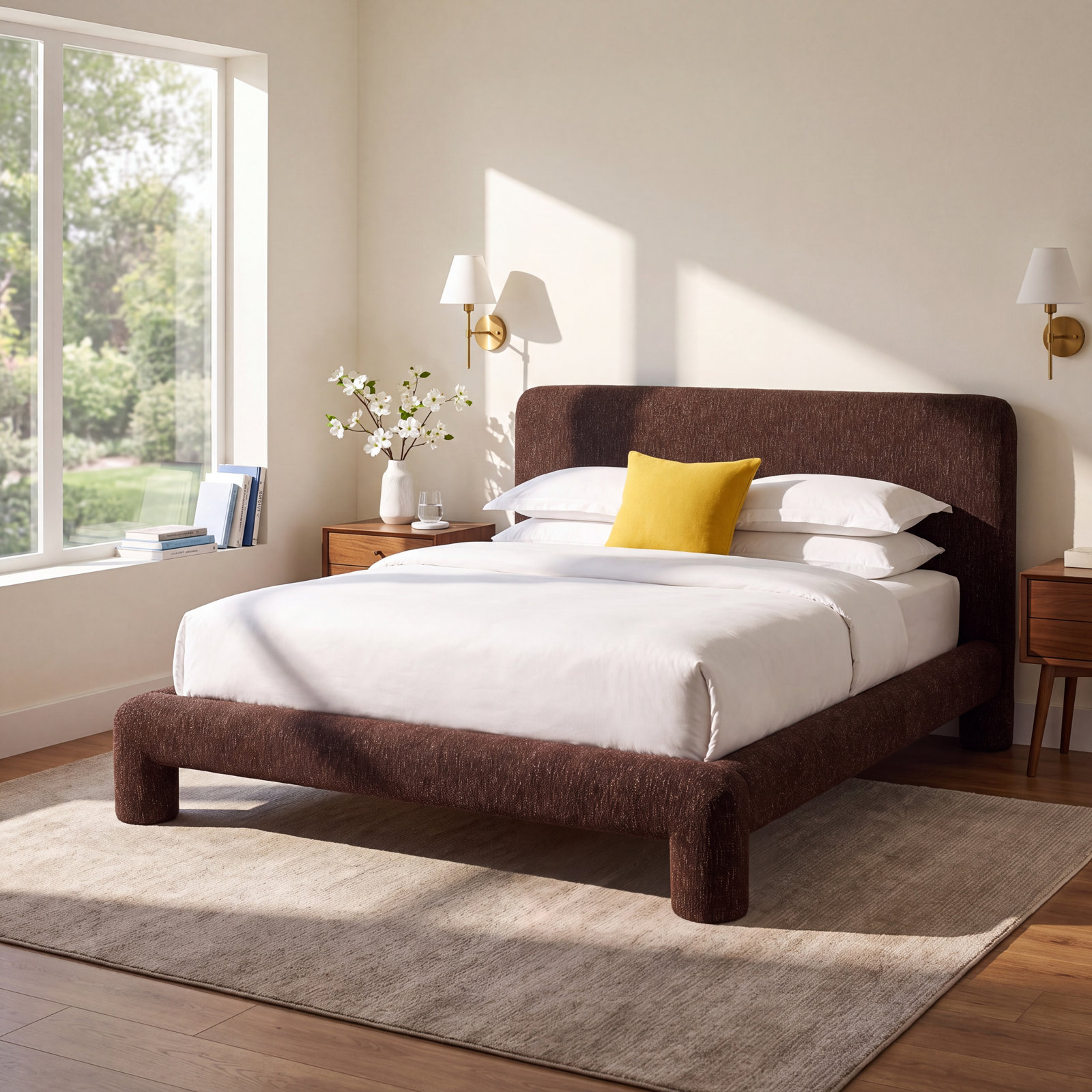 Caron Platform Bed, California King