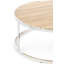 Delonta Floor Shelf Coffee Table with Storage