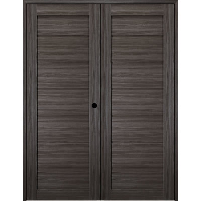 Alda Active Manufactured Wood  Standard Double Prehung Interior Door