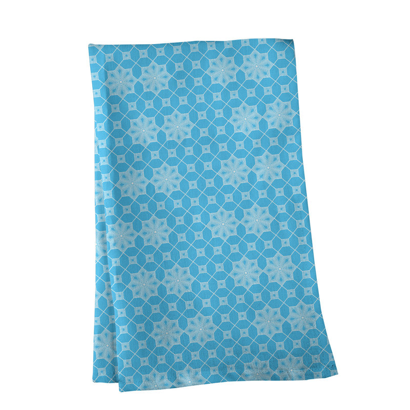 Mcguigan Tea Towel Kitchen Towel, Poly Twill, Blue