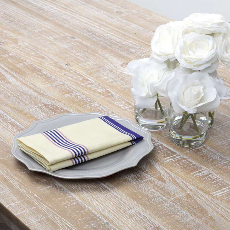 Ybanez Cotton Striped Square Napkin