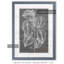« graphique feuillage iv » par paul cezanne-impression sur cadre photo-1885965128-1885965129
