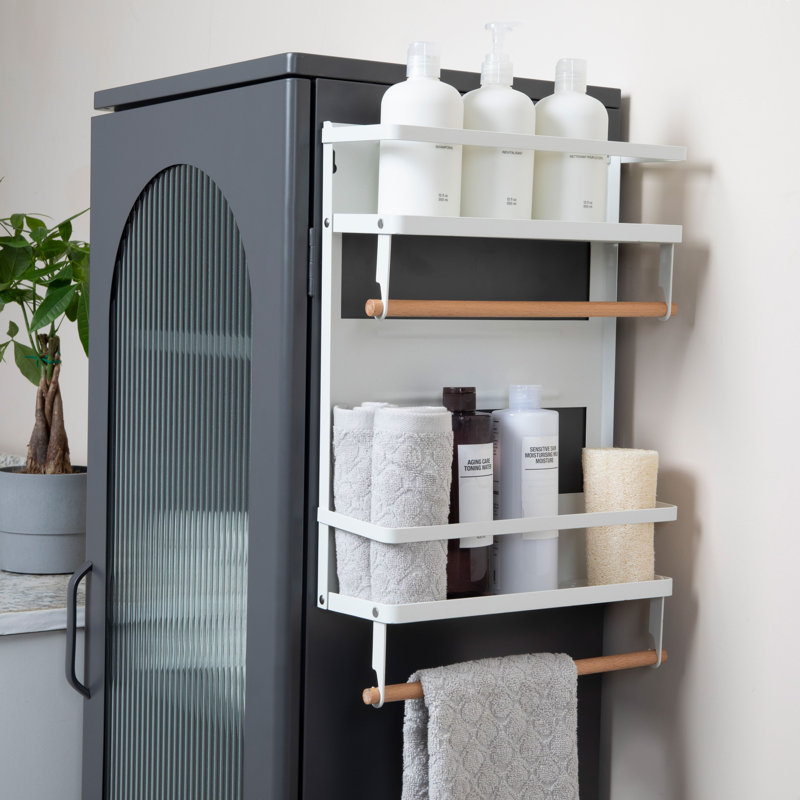 Étagère de rangement Pernini H 18,25 po x l 12,6 po x P 4,25 po, Blanc