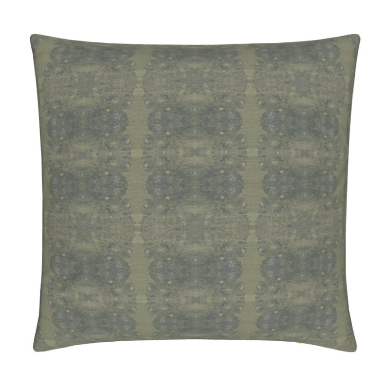Centerpiece Square Pillow Cover & Insert, Rosemary Geometric, 24"H x 24"W