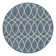 Blue Gitter Indoor/Outdoor Trellis Rug