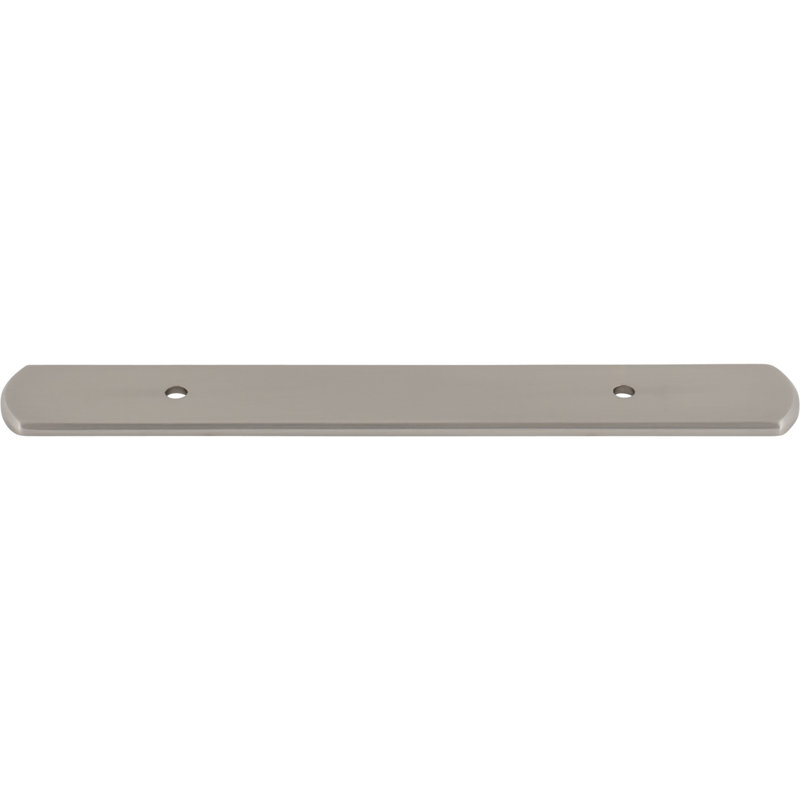 Wescott Pull Backplate, Satin Nickel