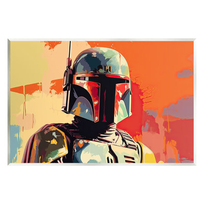 Pop Culture Sci-Fi Man by Birch&Ink -  Stupell Industries, ba-979_wd_13x19