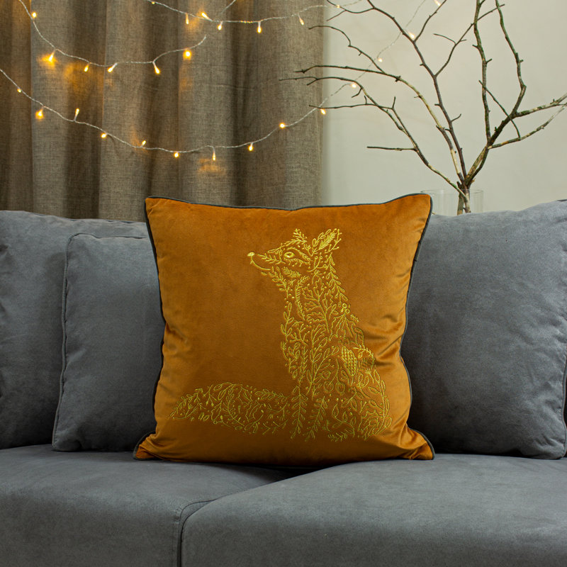 Geometric Square Throw Pillow Cover