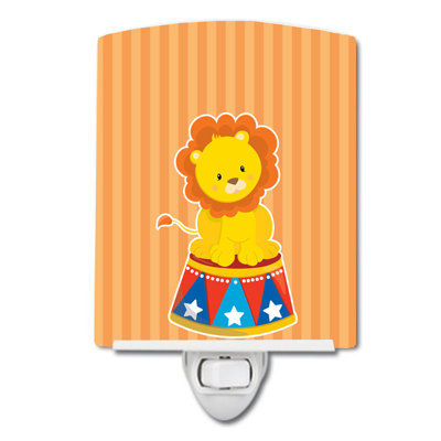 Circus Lion Ceramic Night Light