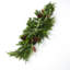Real Touch Norfolk, Spruce & Juniper Christmas Front Door Holiday Table Swag