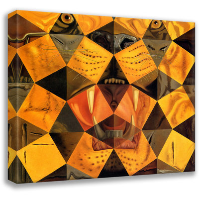 Royal Bengal Tiger by Salvador Dali Gallery Wrapped Canvas