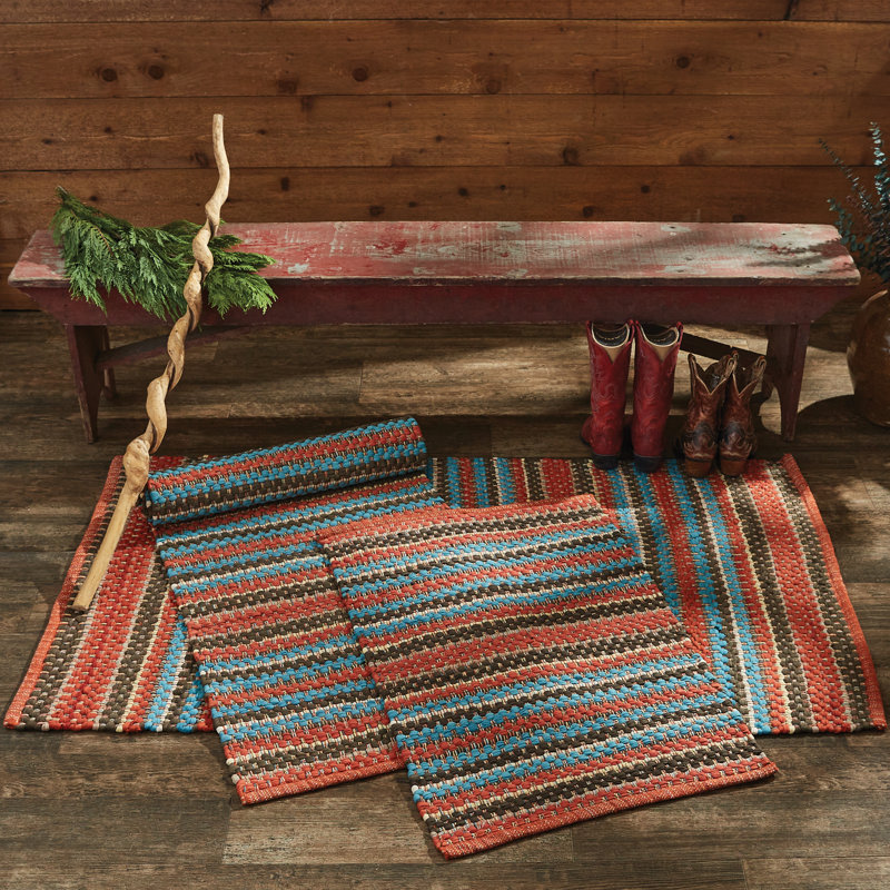 Tapis en coton Soffie, Rectangle 3 pi x 5 pi