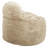 Convertible Memory Foam Bean Bag Chair, 2-In-1 Sofa Chair, Beige