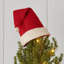 Santa Hat Tree Topper