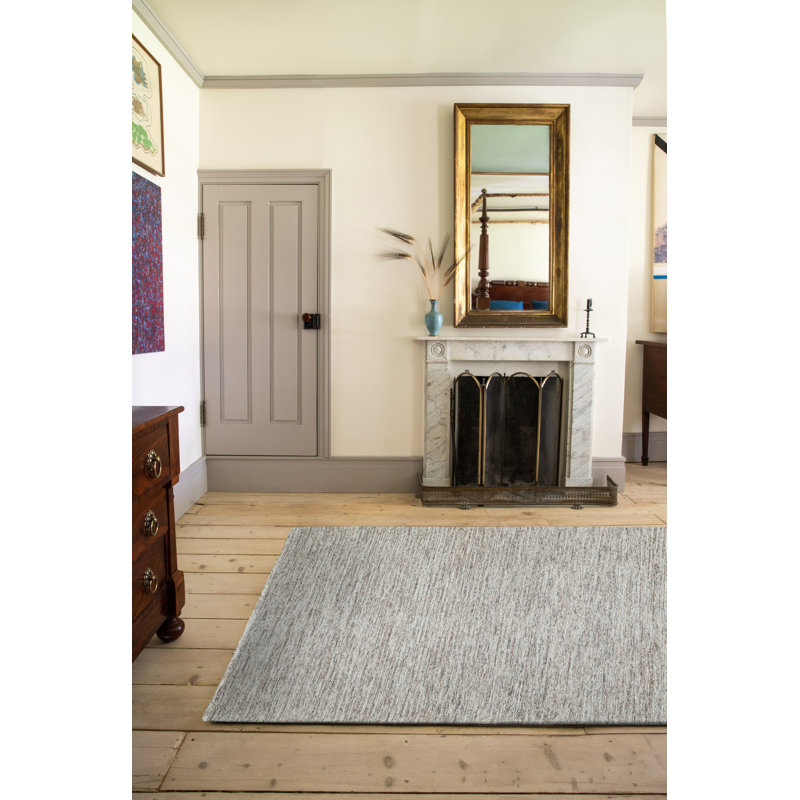 Drift Hand Tufted Area Rug in Toffee, Rectangle 5' x 8'
