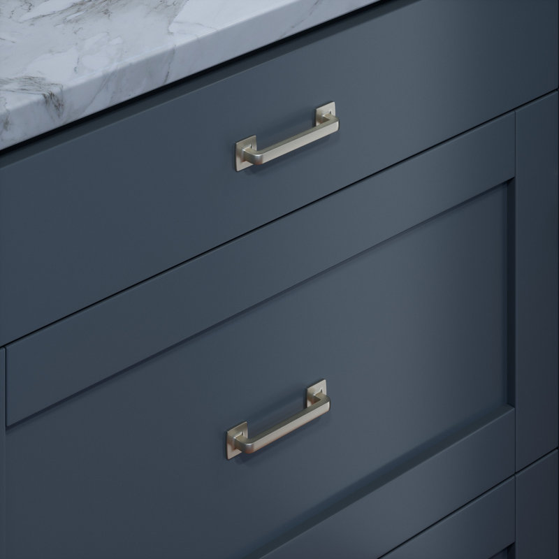 Boise 3-1/2" Satin Nickel Bar Pull, Satin Nickel