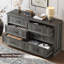 Commode double 6 tiroirs H 55 po pour salon, chambre à coucher avec commodes Hava-114244268