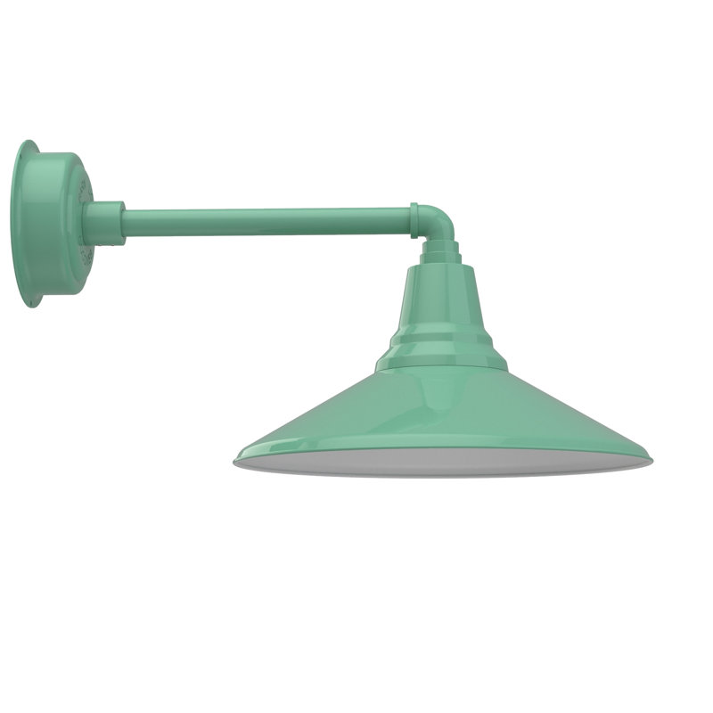 Luminaire de grange d’extérieur, Jade, H 10,32 po x l 16 po x P 24,25 po