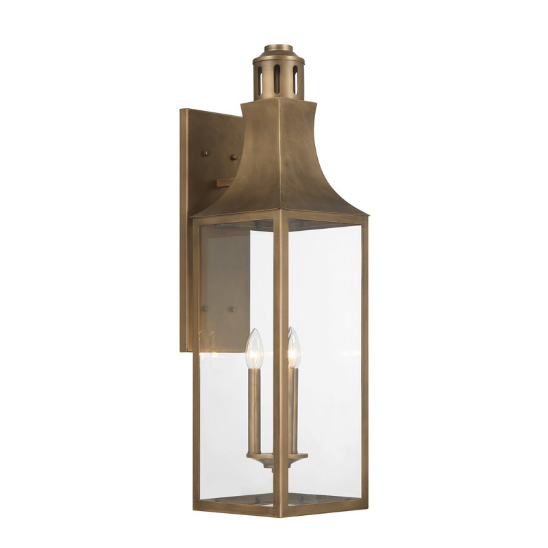 Lanterne murale d'extérieur 3 lumières Lancaster, 31.75"H x 9"W x 11.5"L, 3