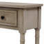Sofa Console Table, Easy Assembly With Two Storage Drawers And Bottom Shelf For Living Room, Entryway-1263738984