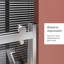 Porte de douche coulissante simple 72 po H 72 po avec rail en alliage d'aluminium, roulettes en zinc, verre trempé transparent de 1/4 po d'épaisseur, surface de teinture à roulettes imperméable, lisse