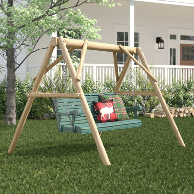 Spector Cedar Log 4 ft. A-Frame Swing Mount