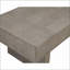 Ensemble de 3 tables basses en bois brun et gris pour le salon, style maison de campagne contemporaine, durable et amp; Assemblage facile