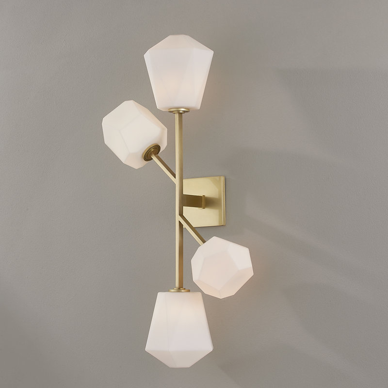 Tring Wall Sconce by PEMBROOKE & IVES, Aged Brass