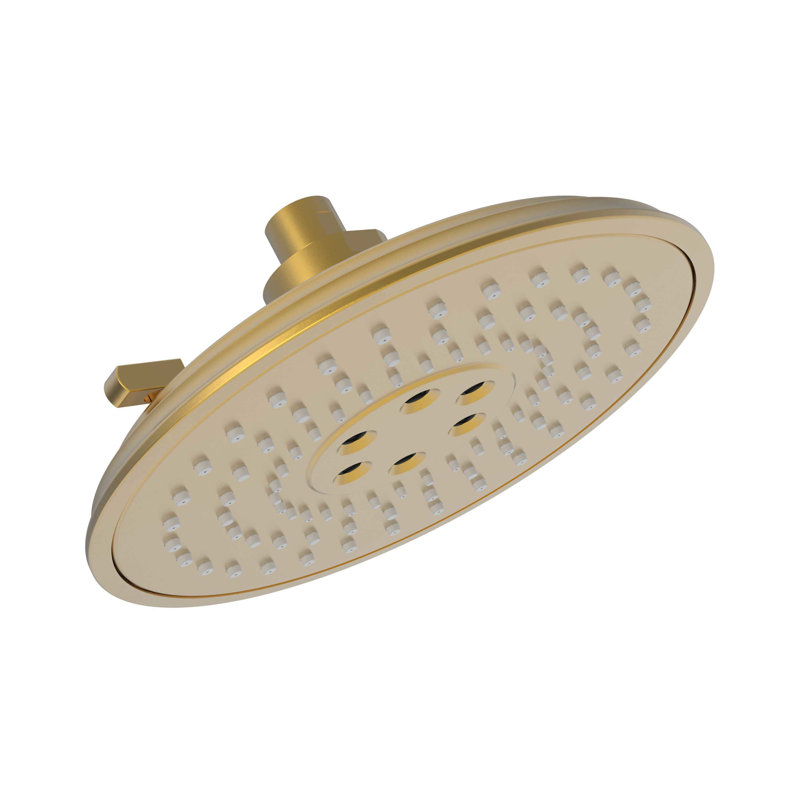 Luxnetic Multi Function Fixed Shower Head, Satin Gold