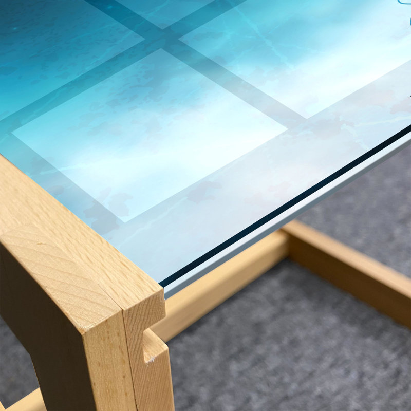 Ipe Trestle Coffee Table, 40cm H x 74cm W x 62cm D
