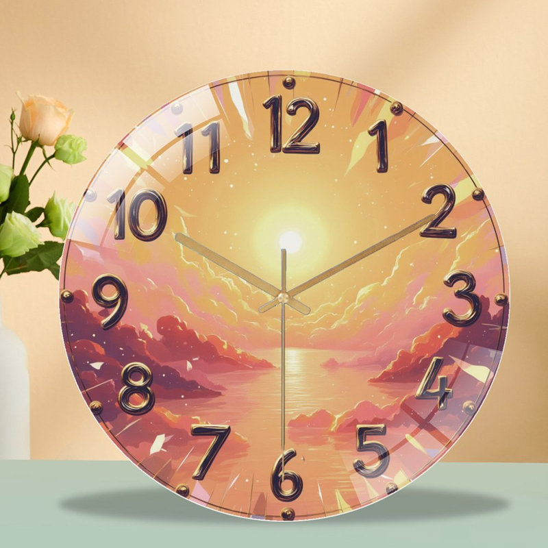 Horloge murale 12 po