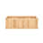 Barros Solid Cedar Rectangular Planter Box with Drainage Holes-2089439587-2088857658