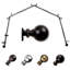 Tringle à rideaux simple ajustable 0,81 po Bellcast-1209056779-1281568545