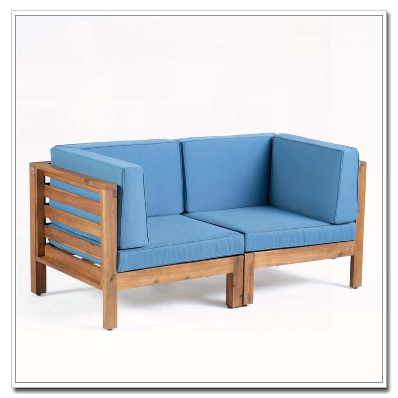 ENSEMBLE DE SIÈGE D'AMOUR 2 pièces, Bleu