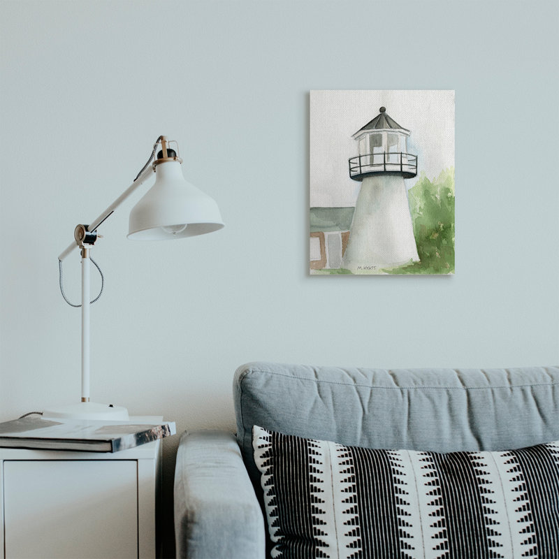 Architecture du bord de mer du phare de Hyannis, Toile tendue, H 20 po x l 16 po