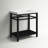Raya 30'' Single Bathroom Vanity with Resin Top-290849577