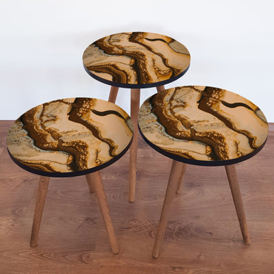 Tables gigognes 3 pieds Barboza
