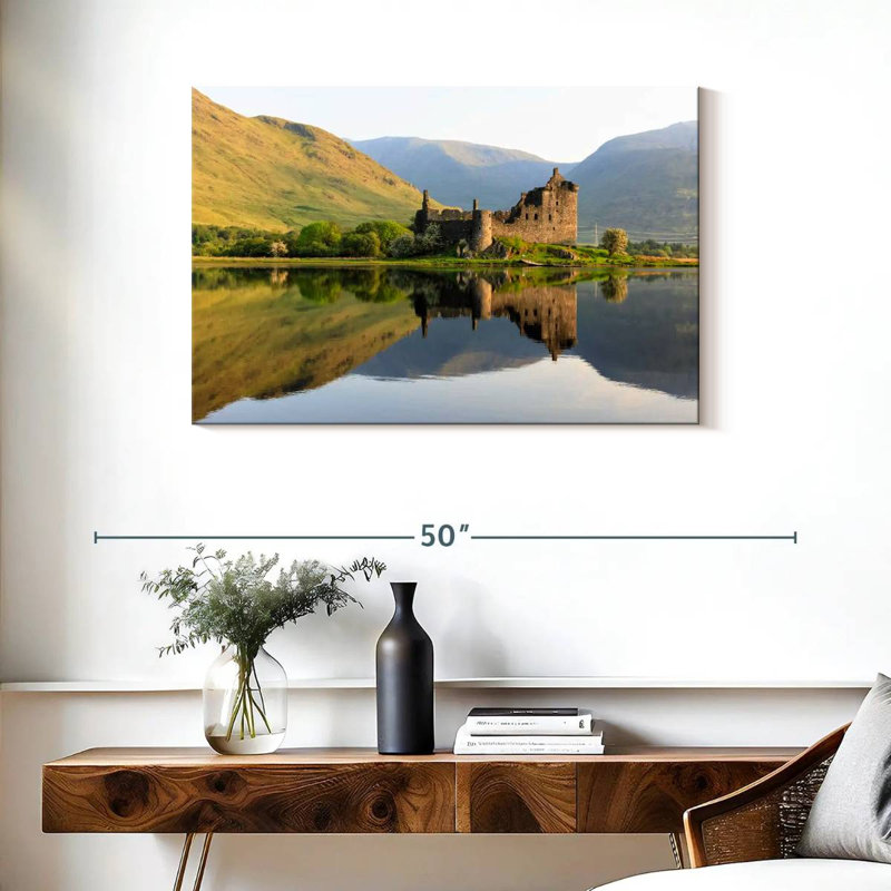 Lilie Kilchurn Castle Ruins, H 24 po x l 36 po