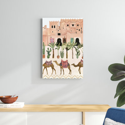 Rendez-vous à Marrakech B par Victoria Borges - reproduction d'art