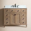Berkely 42" Carrara Marble Single Bathroom Vanity