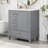Jarrod 30'' Bathroom Vanity With Ceramic Sink-112554777-106960602
