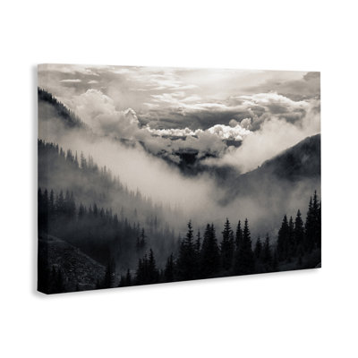 Toile Billowing Fog Atmosphere, design par Decent Exposures